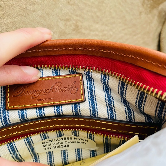 Dooney & Bourke Mini Hobo Crossbody suede - Picture 4 of 8